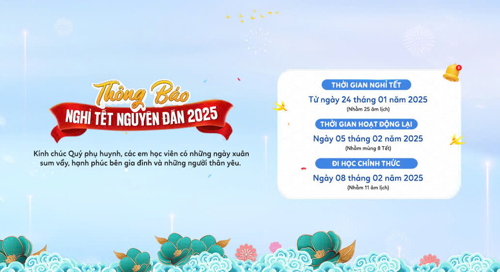 lịch nghỉ Tết Nguyên Đán 2025