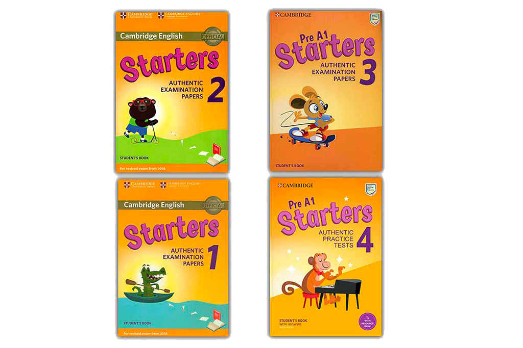 Bộ sách Cambridge English Starters (Series 1, 2, 3...)