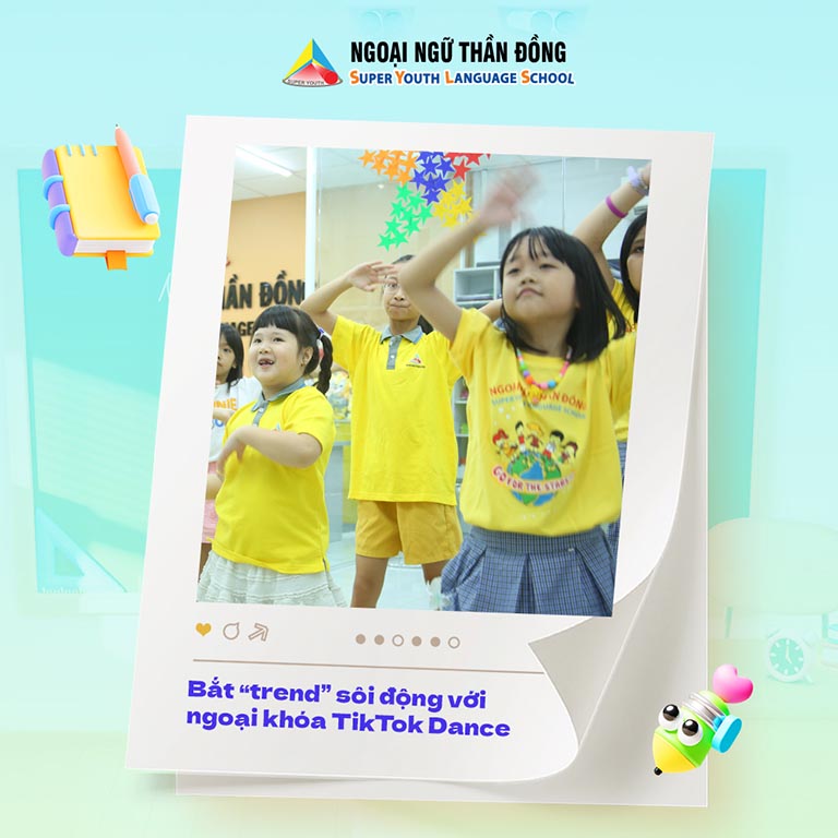Tiktok Dance tại lớp bán trú hè