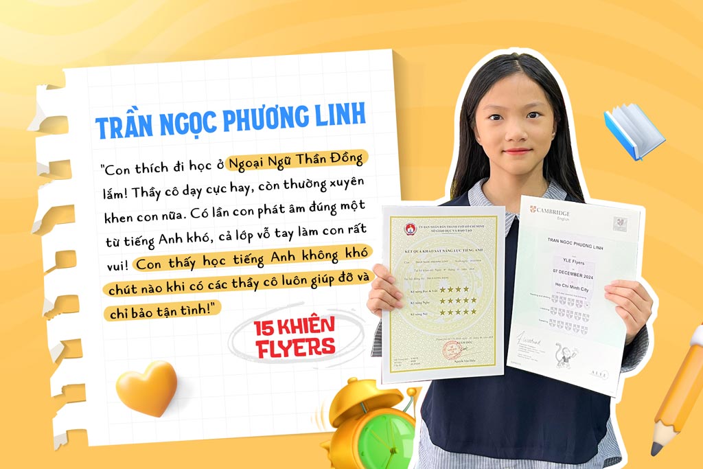 Trần Ngọc Phương Linh – "Ngôi sao sáng" với 15 khiên Flyers