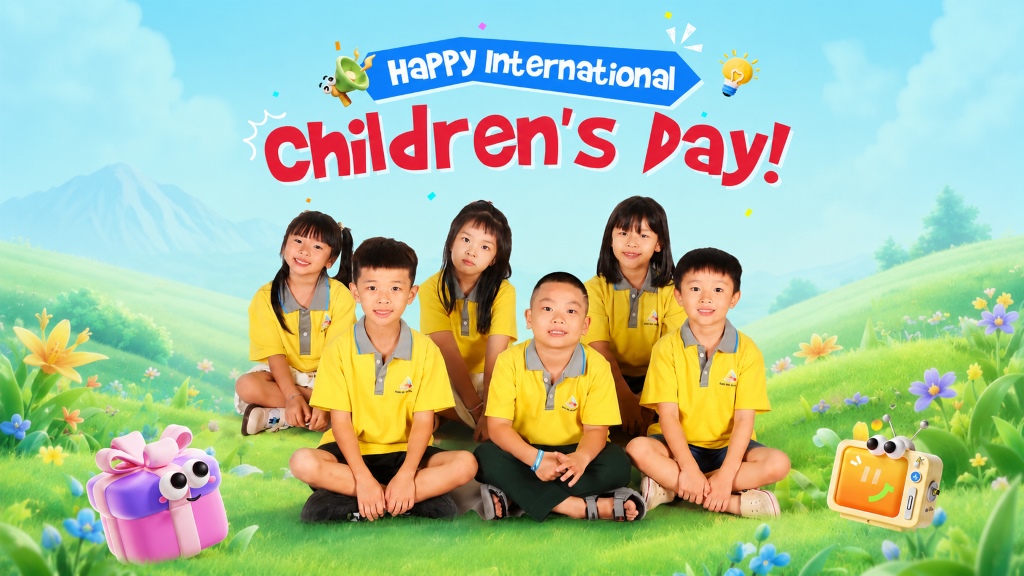 Chúc mừng ngày Quốc tế thiếu nhi 1/6/2026